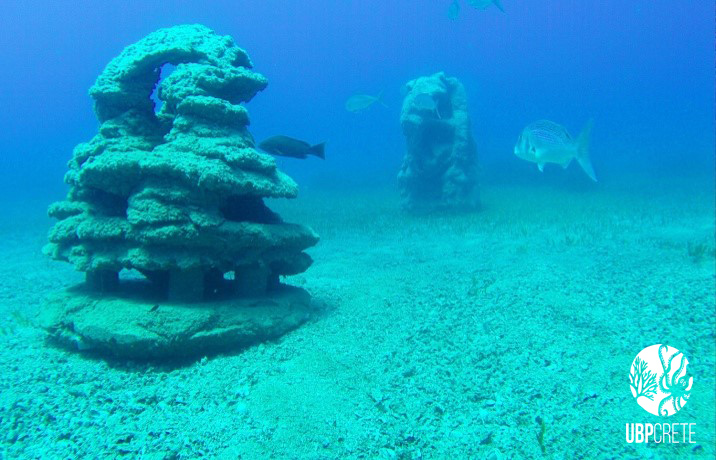 HCMR ARTIFICIAL HABITATS - Underwater Biotechnological Park of Crete